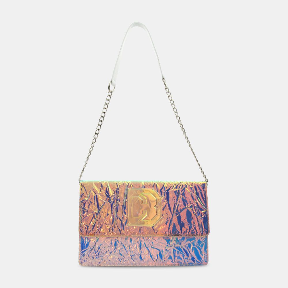 Iridescent bag best sale